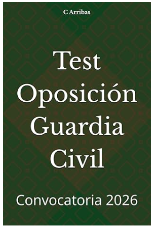 Libro de test para GC - Convocatoria 2026