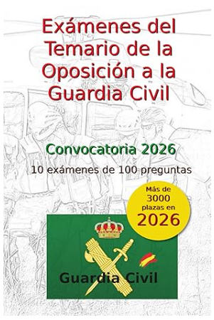 Libro Exámenes Guardia Civil 2026