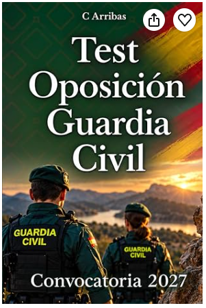 Libro de Test para Guardia Civil 2027